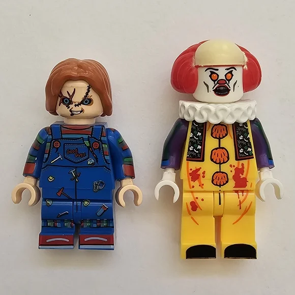 Lot of 12 Lego Compatible Horror Minifigures Jason Freddy Krueger Leatherface - Picture 2 of 13